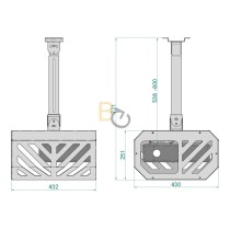 Obudowa do projektora Viz-art Vizbox 54-80