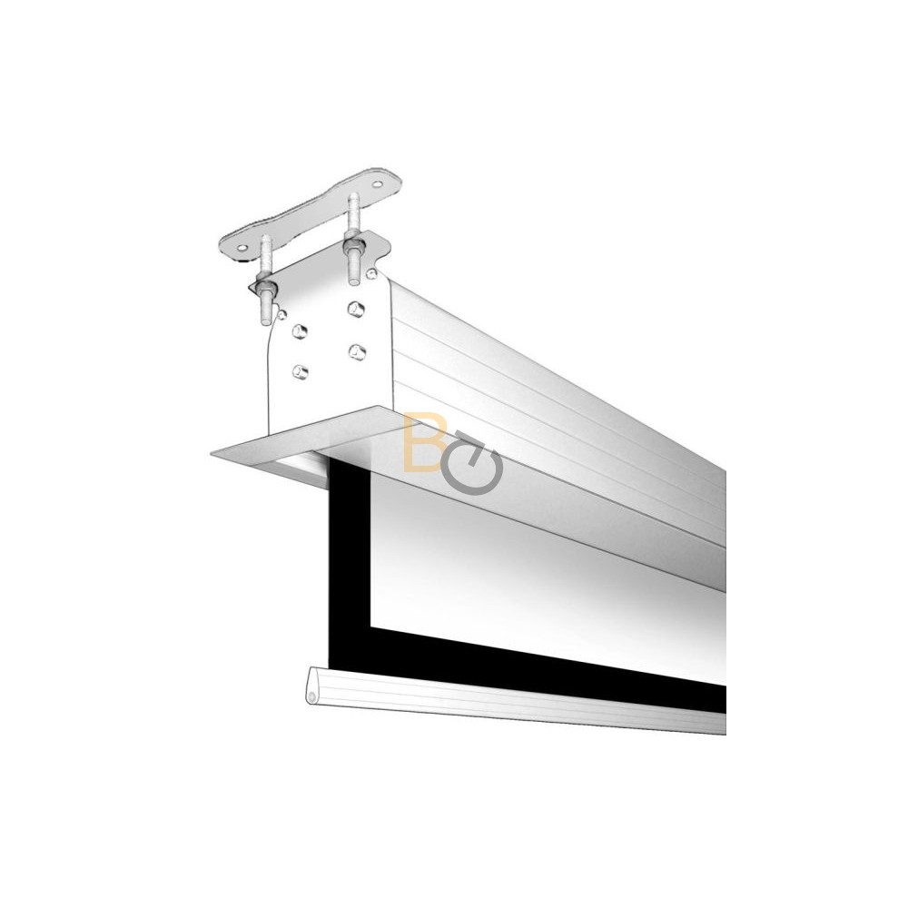 Ekran elektryczny Viz-art do zabudowy Uran 260x146 cm (16:9)