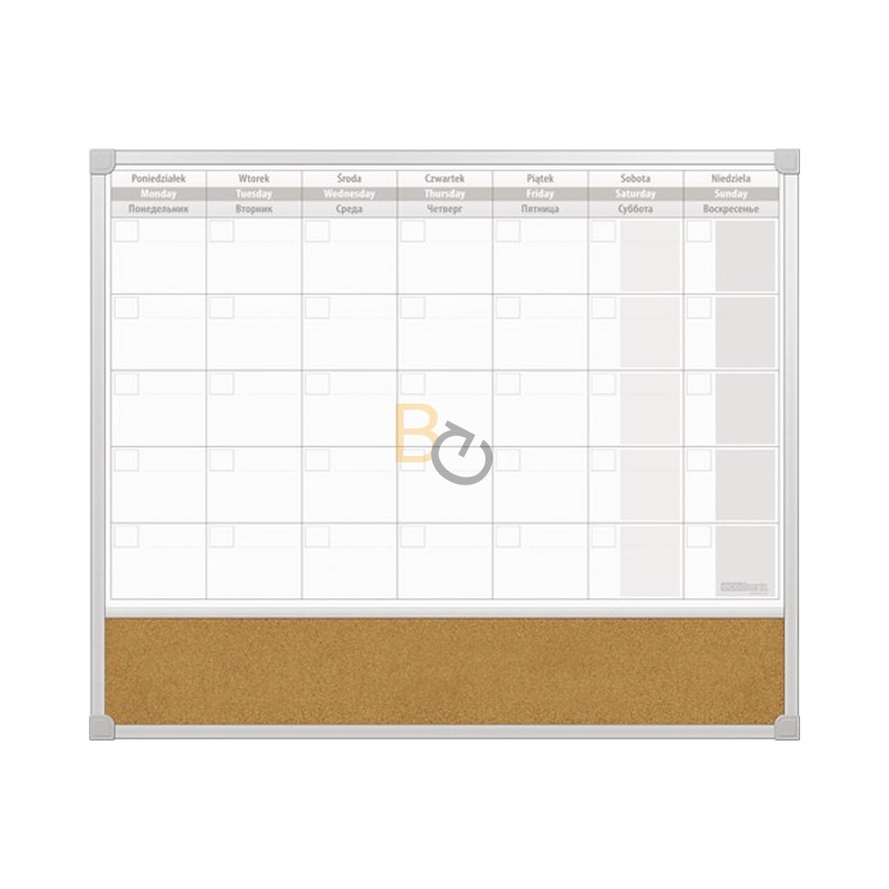 Planer tygodniowy 2x3 EcoBoards TPC03/C65