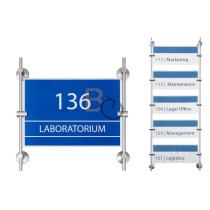 Tabliczka 2x3 przydrzwiowa Complete 5× 120×297