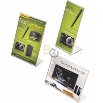 Stojak informacyjny 2x3 kątowy typu L 148×210 mm poziomy