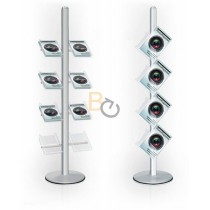 Kieszonka akrylowa 2x3 na ulotki A4 boczna