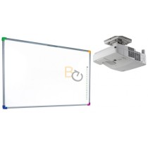 Zestaw interaktywny - tablica interaktywna Interwrite DualBoard 1279 + projektor ultrakrótkoogniskowy NEC UM280X z uchwytem