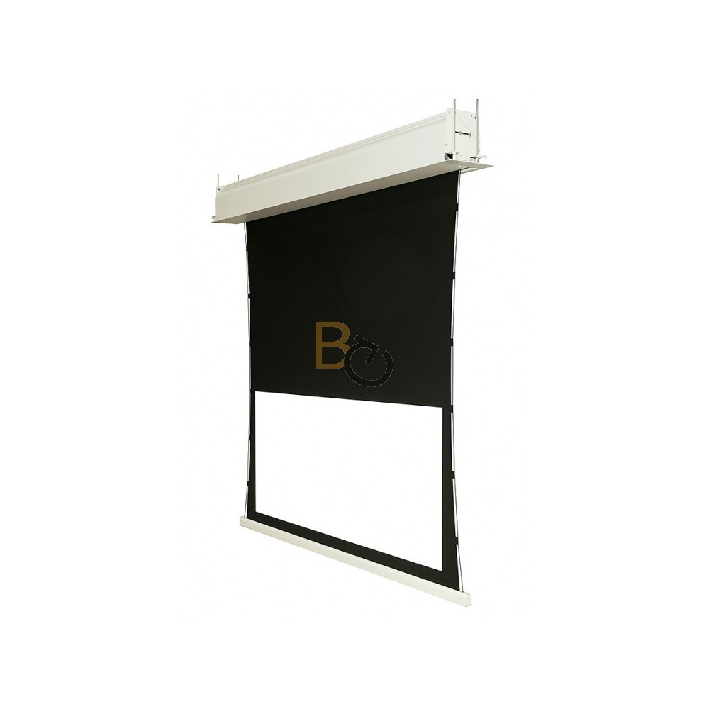 Ekran do zabudowy z napinaczami Adeo InSuperior 200x112 cm (16:9)
