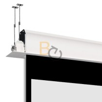 Ekran elektryczny Adeo do zabudowy Inceel NOB 200x85 cm format 21:9