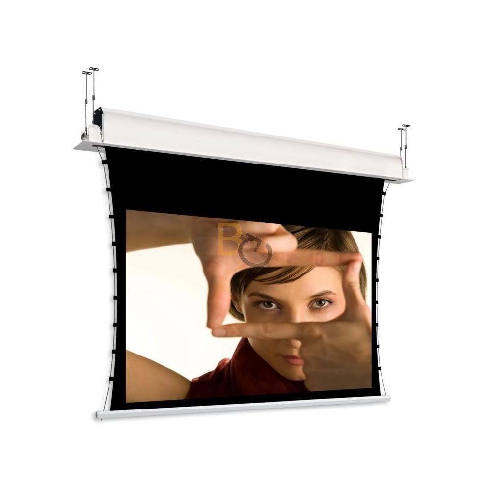 Ekran do zabudowy z napinaczami Adeo Tensio Classic Inceel 215x91cm (21:9)