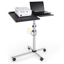 Stolik pod projektor i laptop 2x3 Duo na kółkach