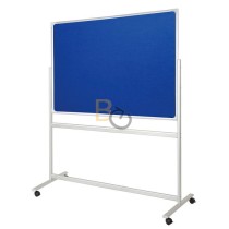 Tablica dwustronna 2x3 150x100cm magnetyczna, tekstylna