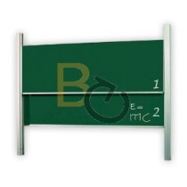 Tablica kolumnowa 2x3 300×120cm (ceramiczna) kredowa