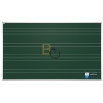 Tablica kredowa 2x3 z nadrukiem w pięciolinię 100×85cm magnetyczna, lakierowana