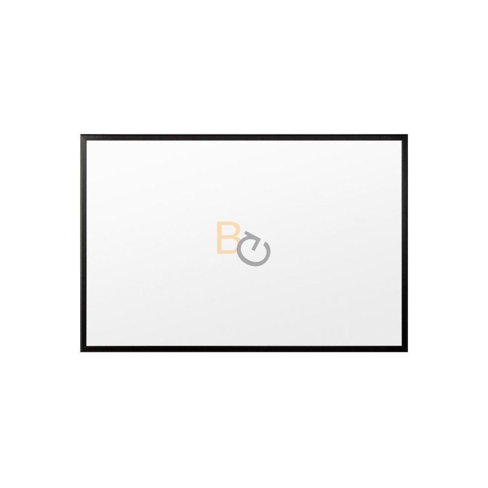 Tablica suchościeralna 2x3 w ramie MDF, czarna ecoBoards 80×60 cm