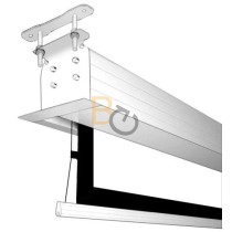 Ekran do zabudowy z napinaczami Viz-art Tension Uran 304x194 cm (16:10)
