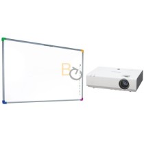 Zestaw interaktywny - Tablica DualBoard 1279 + projektor SONY VPL-EX235 + uchwyt sufitowy