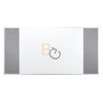 Tablica Combi 3-częściowa 2x3 150x100cm magnetyczna, lakierowana/PinMag
