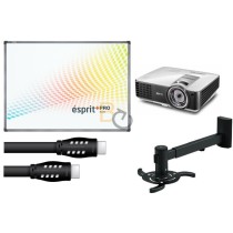Zestaw interaktywny dla szkół EDU Pro: Tablica Esprit PP + projektor Benq MX808ST  + warianty