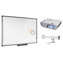 Zestaw interaktywny - tablica interaktywna Avtek TT-BOARD 80 Pro (4:3)+ projektor ViewSonic PS501X  + uchwyt