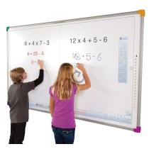 Zestaw interaktynwy - tablica interaktywna Interwrite DualBoard 1297 (16:9) + projektor BenQ MW809ST + warianty