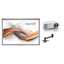 Zestaw interaktywny - tablica interaktywna Esprit Dual Touch 80" (4:3) + projektor Optoma X308STe + warianty