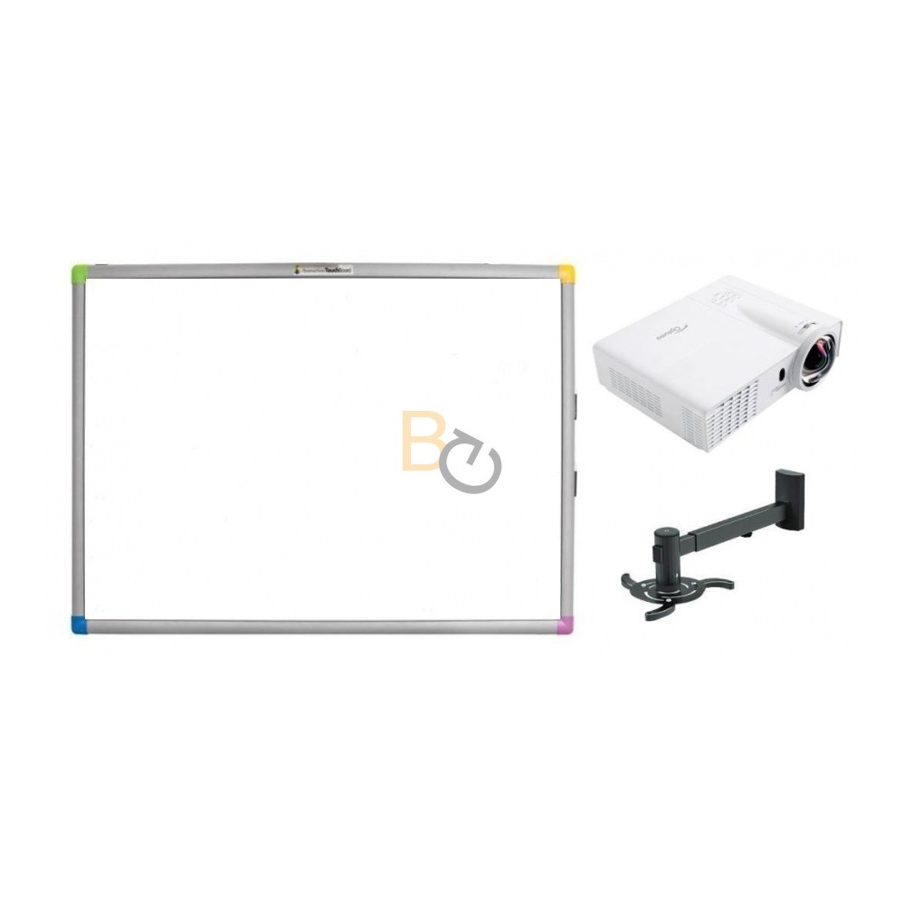 Zestaw interaktywny - tablica interaktywna Interwrite Touch Board PLUS 1088 (16:10) + projektor Optoma W308STe  + warianty