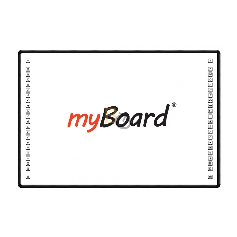 Tablica interaktywna myBoard Black 2C 85" Nano | 4:3