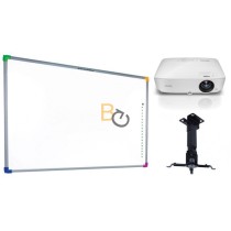Zestaw interaktywny - tablica interaktywna Interwrite DualBoard 1279 (4:3) + projektor Benq MX535 + warianty