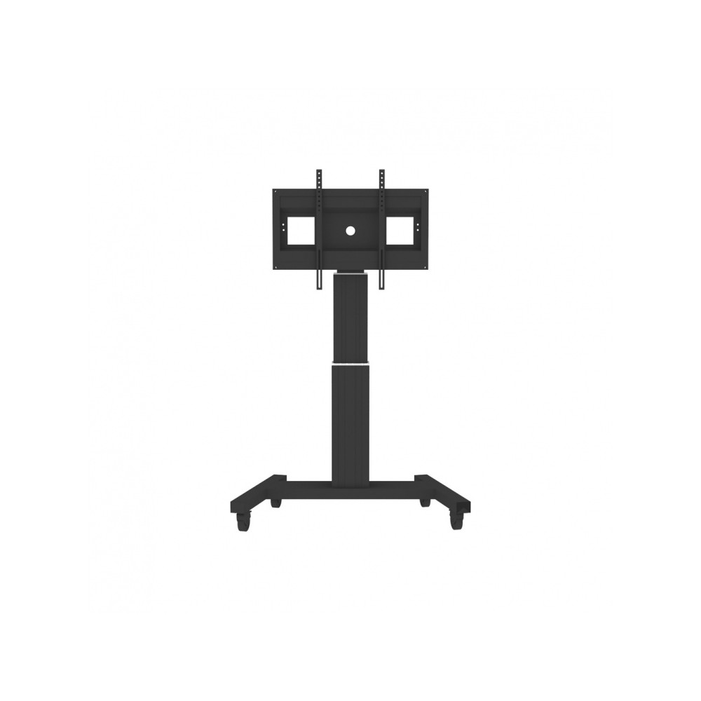 Wózek wideokonferencyjny do ekranu z elektryczną regulacją wysokości PLASMA-M2500BLACK | 42" - 100"