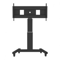 Wózek wideokonferencyjny do ekranu z elektryczną regulacją wysokości PLASMA-M2500BLACKMS | 60" - 100"