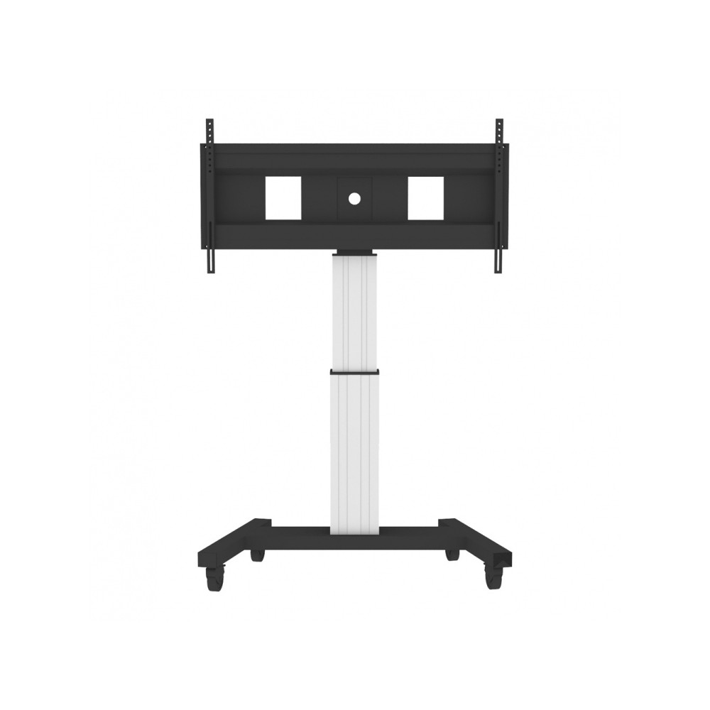 Wózek wideokonferencyjny do ekranu z elektryczną regulacją wysokości PLASMA-M2500SILVERMS | 60" - 100"