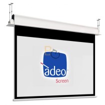 Ekran elektryczny Adeo do zabudowy Inceel BE 240x240 cm format 1:1