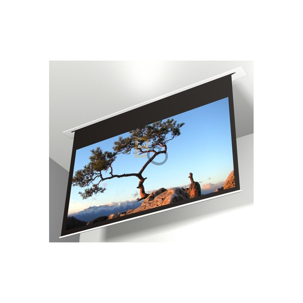 Ekran elektryczny do zabudowy Avers Contour 350x350 cm (1:1)