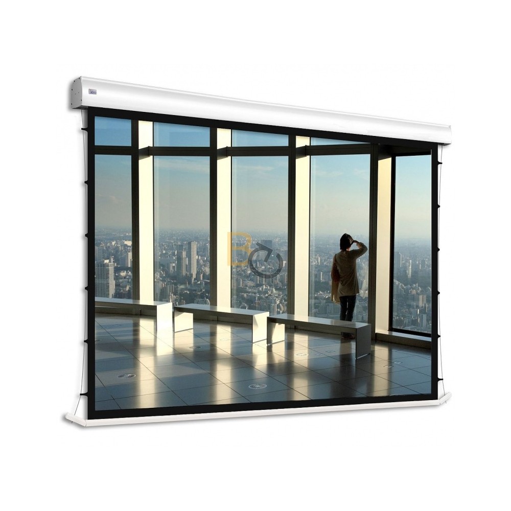 Ekran elektryczny z napinaczami Adeo Tensio Alumid 413x232 cm (16:9)