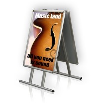 Stojak na plakaty 2x3 OVAL typu A rozmiar A1(841x594mm)