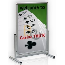 Stojak na plakaty 2x3 typu T rozmiar B1(1000x700mm)