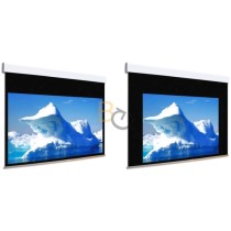Ekran elektryczny Adeo Biformat 225 cm