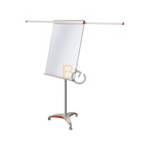 Flipchart 2x3 Office PRO Red mobilny z ramionami