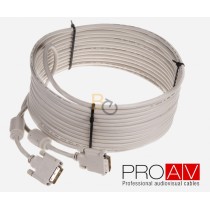 Kabel ProAV Professional DVI-I (24+5) Digital Dual Link M/M HQ  2.0 m