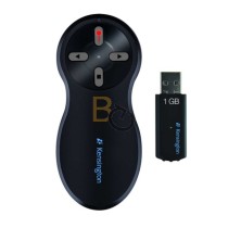 Pilot do prezentacji Kensington Wireless Presenter with Laser Pointer and Memory