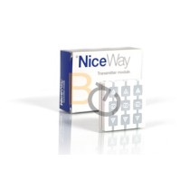 Pilot opcjonalny Nice kwadatowy do sterowania 3 ekranami, 3 kanałowy