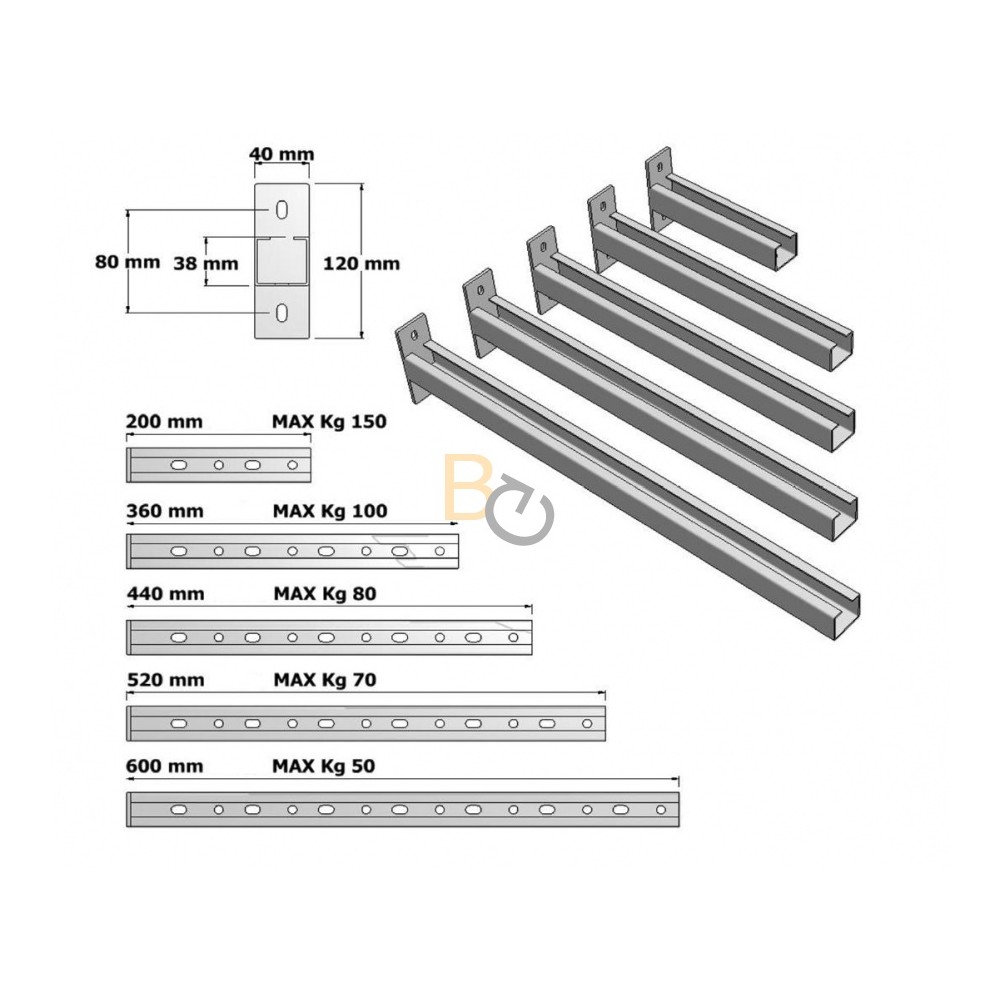 Dystansownik do ekranów Adeo