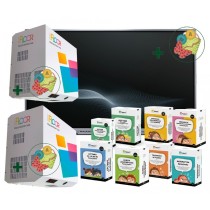 Zestaw interaktywny 43750 PLN 1 / Aktywna tablica 2023 1x monitor myBoard Silver (65 cali, 4K) + 2x zestaw SmartFloor Rewalidacj