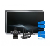 Zestaw interaktywny 17500 PLN 2 / Aktywna tablica 2023 2x monitor myBoard Silver (65 cali, 4K) + 2x Komputer OPS + 1x Kamera int