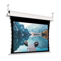 Ekran elektryczny Adeo do zabudowy Inceel NOB 350x263 cm format 4:3